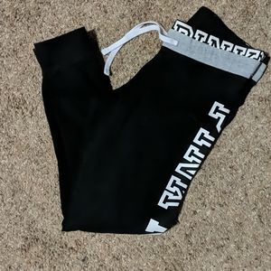 M VS pink nation leggings